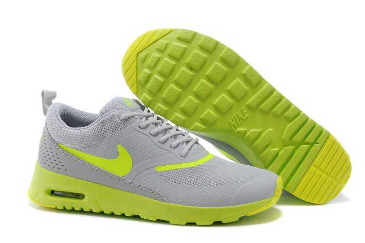 Nike Air Max Thea Print women outlet prix usine femme gris jaune cuir